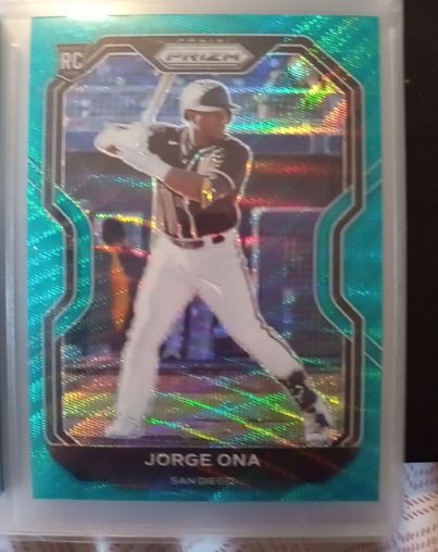 2021 Panini Prizm #209 Jorge Ona — front