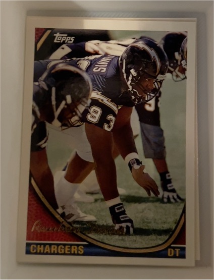 1994 Topps #363 Reuben Davis — front
