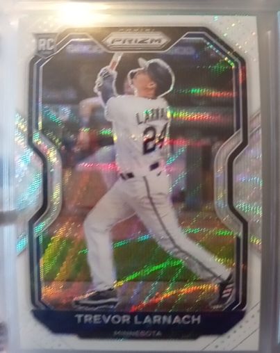 2021 Panini Prizm #55 Trevor Larnach — front