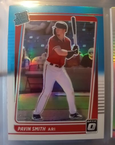 2021 Donruss Optic #88 Pavin Smith — front