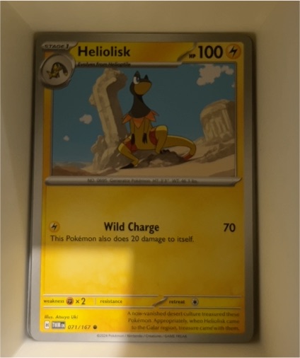 2024 Pokémon SV06: Twilight Masquerade #071 Heliolisk — front