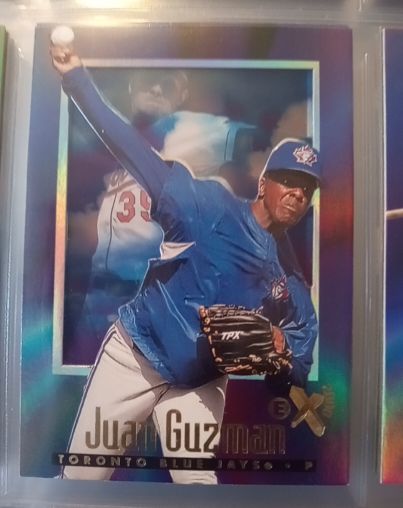 1997 SkyBox E-X2000 #50 Juan Guzman — front