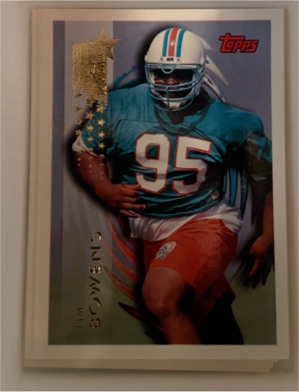 1994 Topps #437 Tim Bowens — front