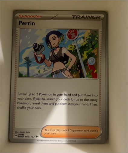 2024 Pokémon SV06 Twilight Masquerade #160 Perrin — front