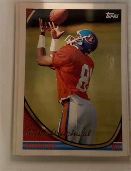 1994 Topps #488 Mike Pritchard — front