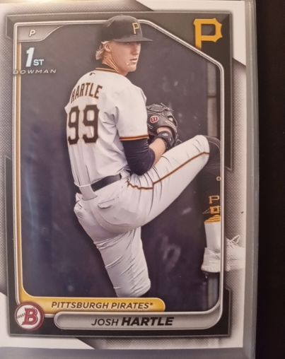 2024 Bowman Draft #BDC-3 Josh Hartle — front