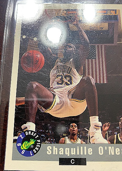 1992 Classic Draft Picks #1 Shaquille O'Neal — front