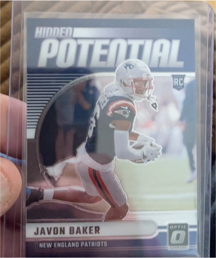 2024 Donruss Optic #17 Javon Baker Hidden Potential — front