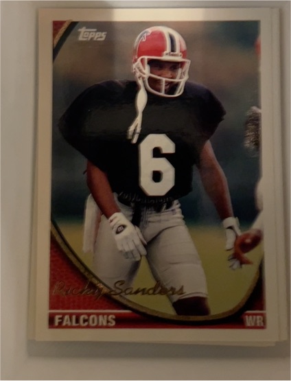 1994 Topps #508 Ricky Sanders — front
