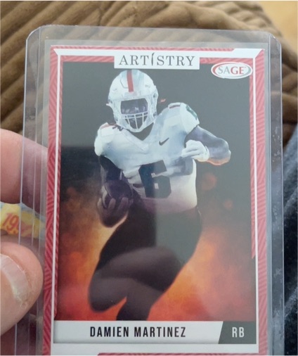 2024 Sage Artistry #60 Damien Martinez — front