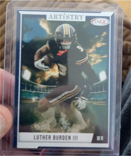 2024 Sage Artistry #8 Luther Burden III — front