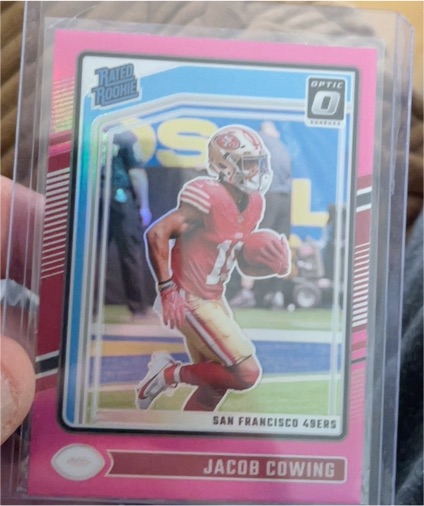 2024 Panini Donruss Optic #236 Jacob Cowing — front