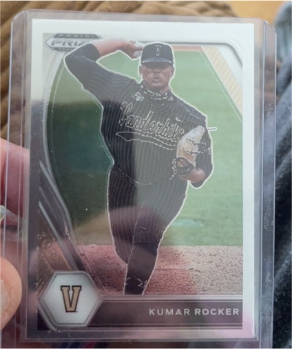 2021 Panini Prizm Draft Picks #PDP10 Kumar Rocker — front