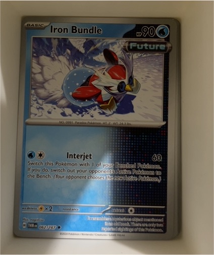 2024 Pokémon #62 Iron Bundle — front