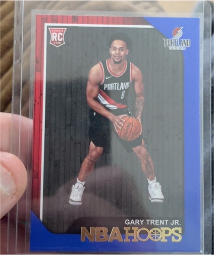 2018-19 Panini NBA Hoops #263 Gary Trent Jr. — front