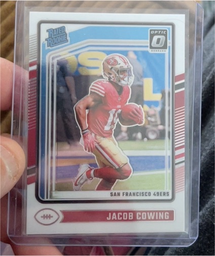2024 Panini Donruss Optic #236 Jacob Cowing — front