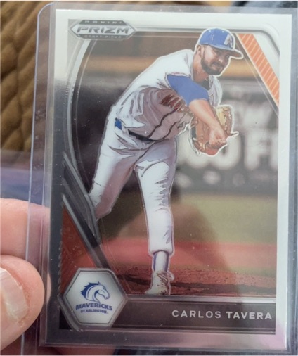 2021 Panini Prizm Draft Picks #PDP137 Carlos Tavera — front