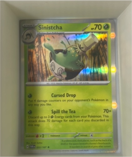 2024 Pokémon TCG #22 Sinistcha — front