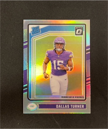 2024 Panini Donruss Optic #224 Dallas Turner — front