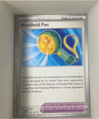 2023 Pokémon SV06: Twilight Masquerade #150 Handheld Fan — front
