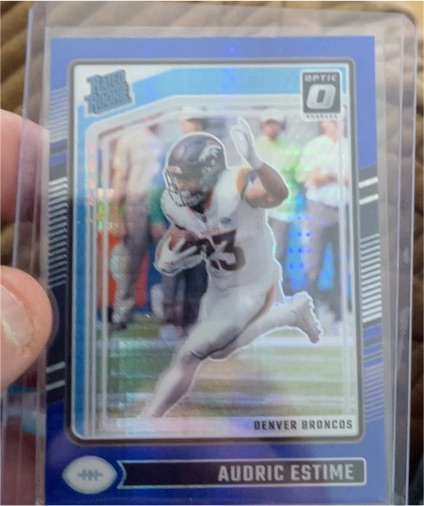 2024 Donruss Optic #206 Audric Estime — front