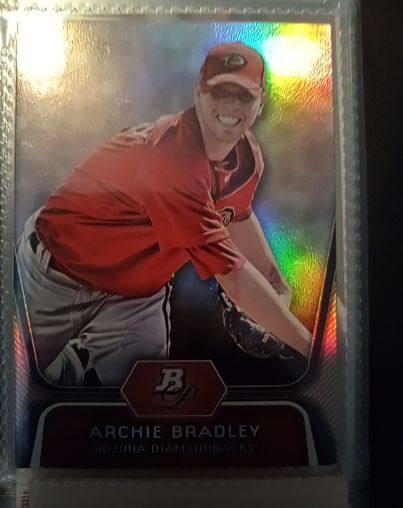 2012 Bowman Platinum #BPP61 Archie Bradley — front