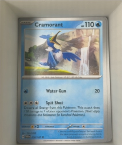 2024 Pokémon SV06 Twilight Masquerade #058 Cramorant — front