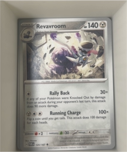 2023 Pokémon SV06: Twilight Masquerade #125 Revavroom — front