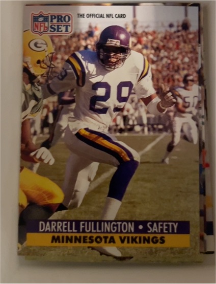1991 Pro Set #217 Darrell Fullington — front