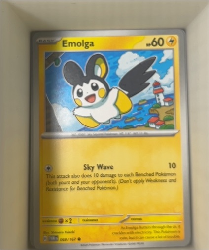 2024 Pokémon SV06: Twilight Masquerade #069 Emolga — front