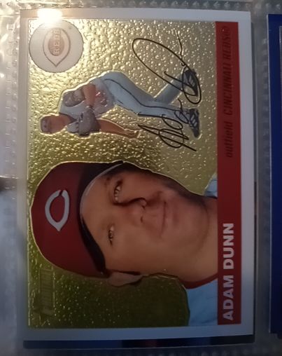 2004 Topps Heritage Chrome #THC14 Adam Dunn — front