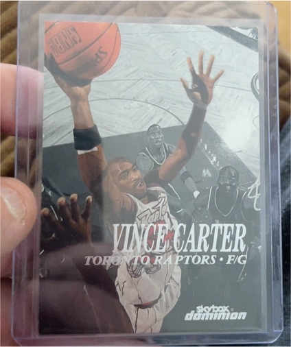 1999-00 SkyBox Dominion #175 Vince Carter — front
