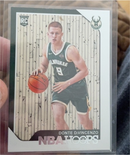 2018-19 Panini NBA Hoops #246 Donte DiVincenzo — front