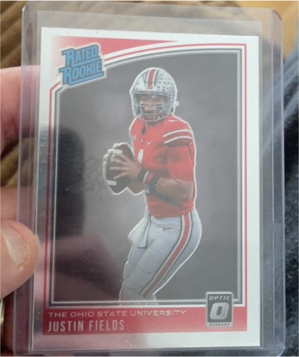 2021 Panini Chronicles Donruss Optic #202 Justin Fields — front