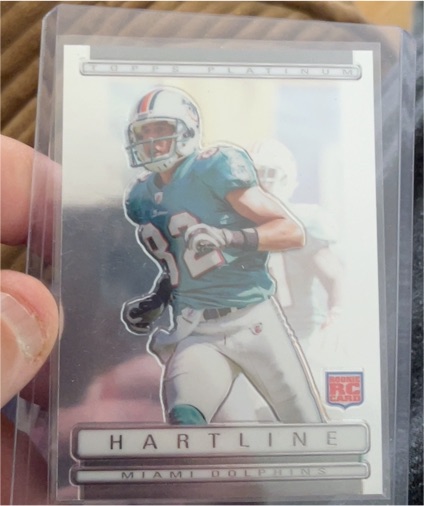 2000 Topps Platinum #HARTLINE Chad Pennington — front