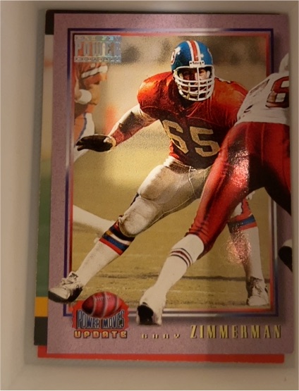 1993 Pro Set Power Update Power Moves #PMUD35 Gary Zimmerman — front