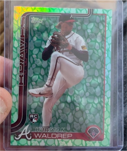 2025 Topps #253 Hurston Waldrep — front