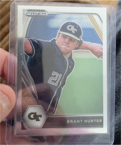 2021 Panini Prizm Draft Picks #PDP193 Brant Hurter — front