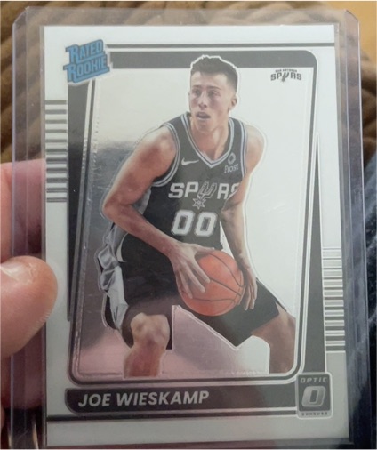2021-22 Panini Donruss Optic #180 Joe Wieskamp — front