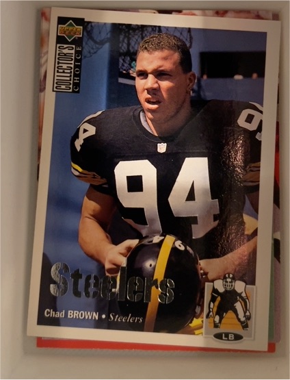 1994 Upper Deck Collector's Choice #317 Chad Brown — front