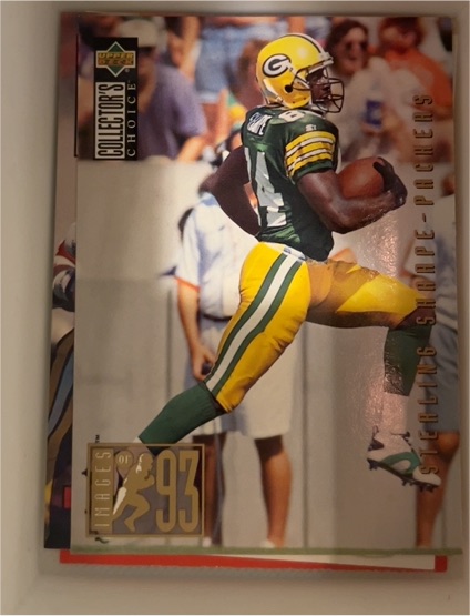1994 Upper Deck Collector's Choice #32 Sterling Sharpe — front