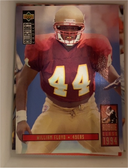 1994 Upper Deck Collector's Choice #16 William Floyd — front