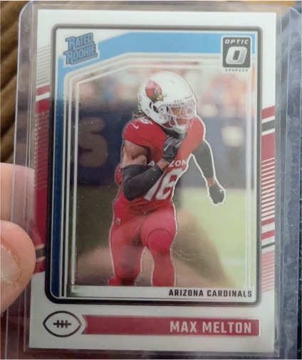 2024 Donruss Optic #277 Max Melton — front