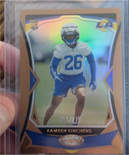 2024 Panini Certified #174 Kamren Kinchens — front