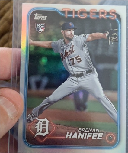 2024 Topps Series 2 #369 Brenan Hanifee — front