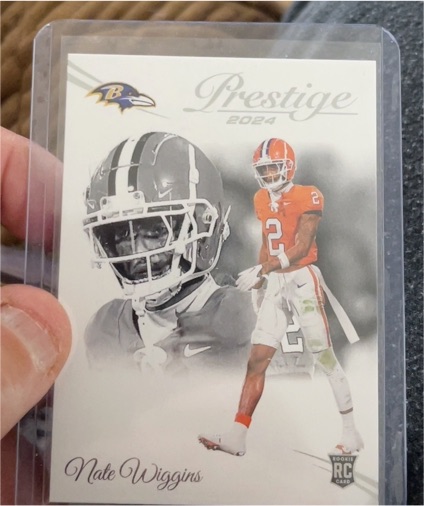 2024 Panini Prestige #314 Nate Wiggins — front