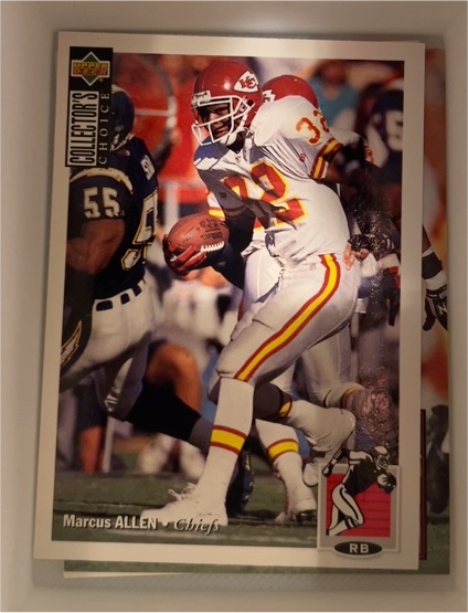 1994 Collector's Choice #315 Marcus Allen — front