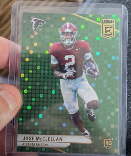 2024 Panini Donruss Elite Green Disco #12 Jase McClellan — front