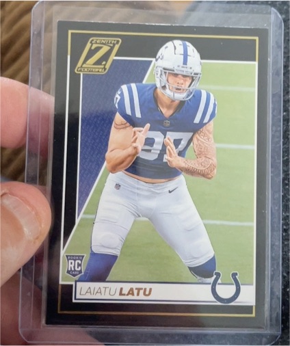 2024 Panini Zenith #167 Laiatu Latu — front