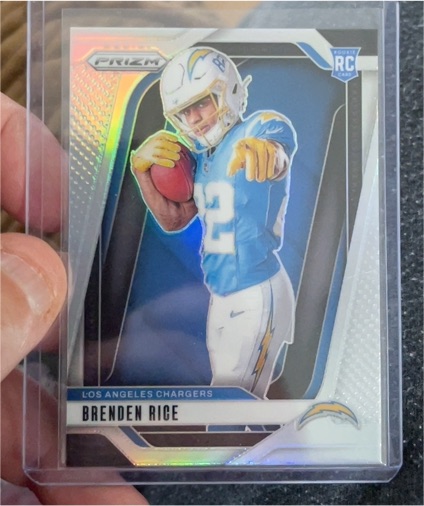 2024 Panini Prizm #7 Brenden Rice — front